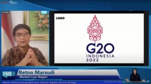 Menlu Retno : Indonesia Usung Tema “Pulih Bersama, Bangkit Perkasa” di Presidensi G20 2022