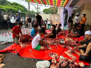 DPP Gebu Minang Serahkan Daging Kurban Idul Adha 1444 H sebagai Wujud Keikhlasan