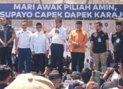 Kampanye Akbar di Padang, Anies JANJI Akan Bangun Stadion Berstandar FIFA di Gor H. Agus Salim