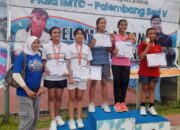Hujan Mengguyur, Mouressi Menang Tiebreak Lawan Matthew di Kejurnas Tenis Junior Piala IMTC Seri V Palembang
