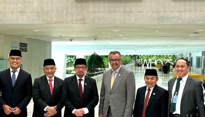 Diplomasi Parlemen Fraksi PKS ke WHO PBB :  Perjuangkan Solidaritas Kemanusiaan Untuk Rakyat Palestina